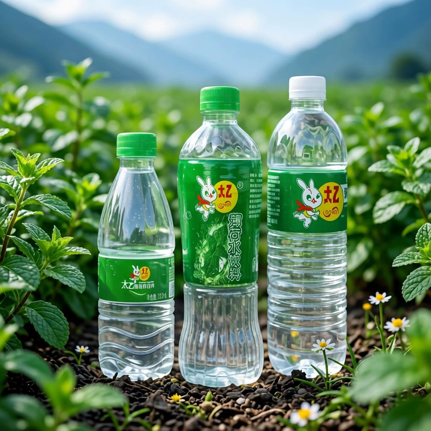 太乙薄荷水清凉饮用云南饮料瓶装