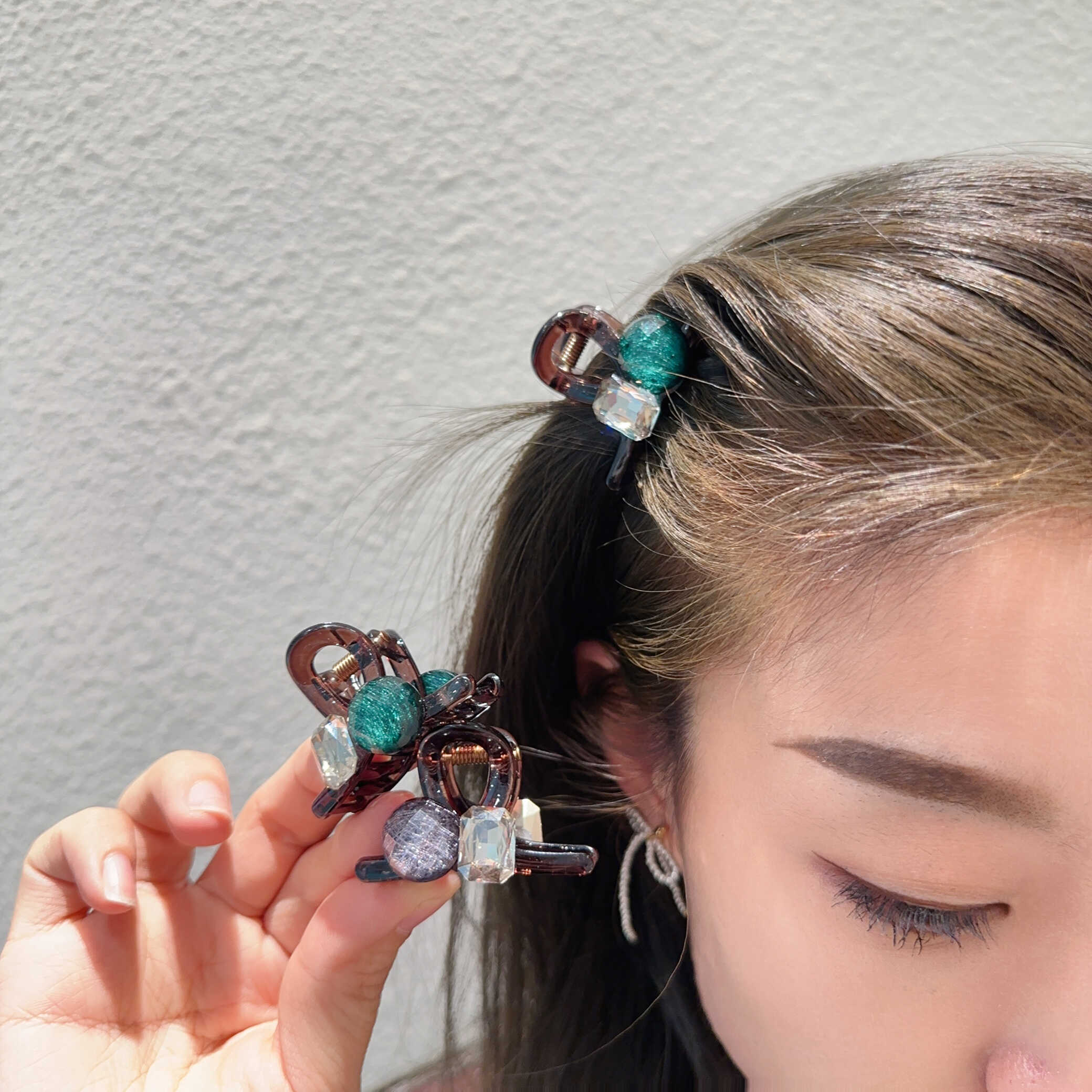 精致公主头小号高级感抓夹