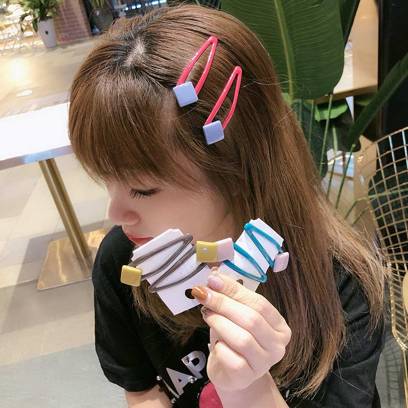 ins人气彩色个性时尚包邮bb夹