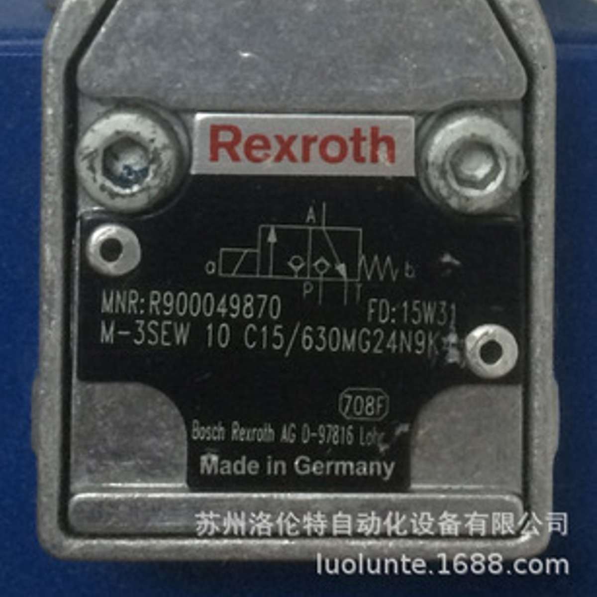 R978910960 M-3SEW6U3X/630MG96N9K4/B08 液压阀