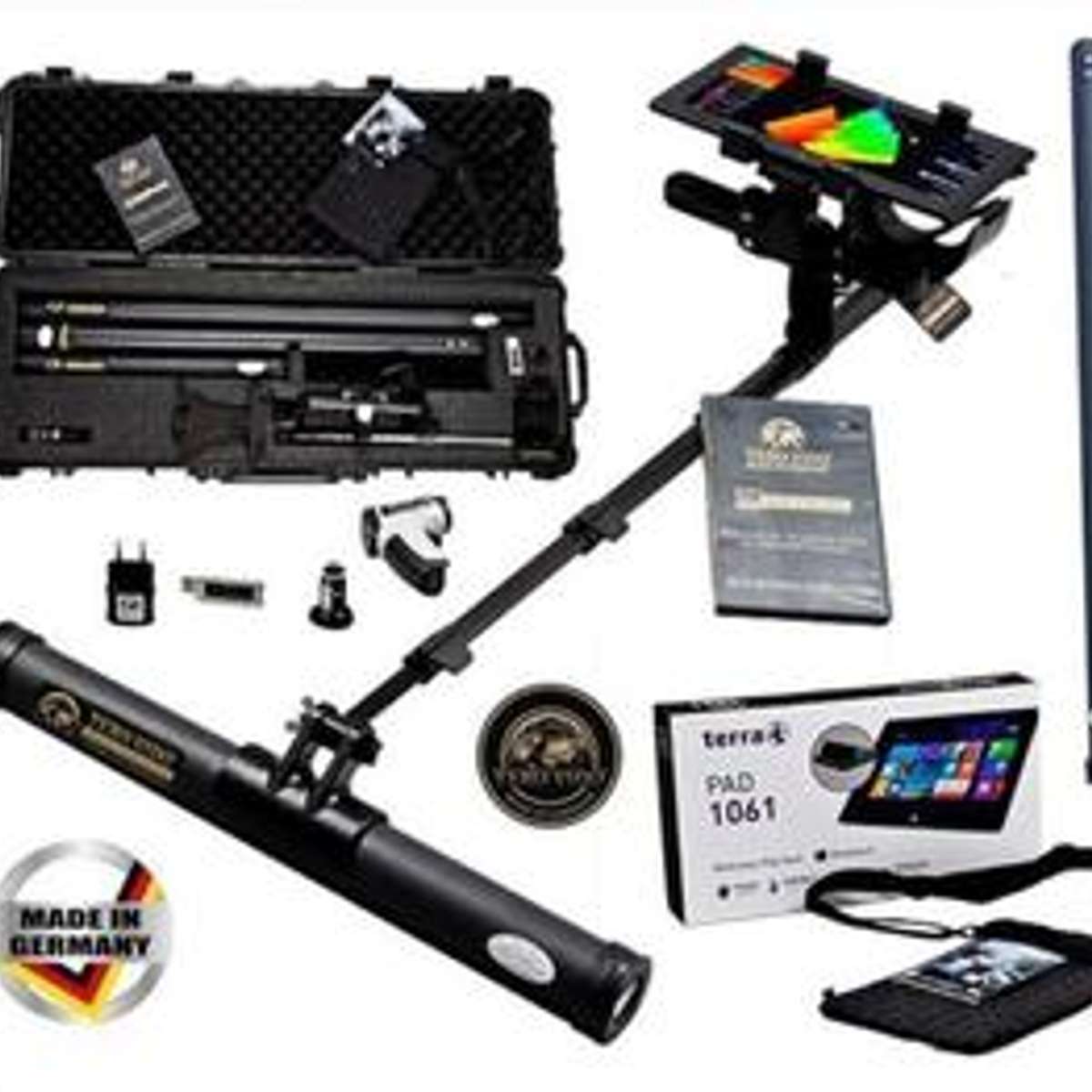 德国阿尔堡3D可视成像地下金属探测仪50水平探棒85垂直传感器