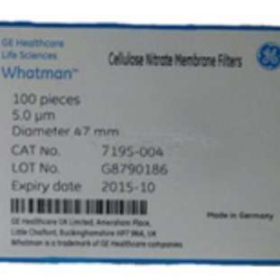 Whatman 沃特曼 5μm硝酸纤维素膜 47 mm 7195-004
