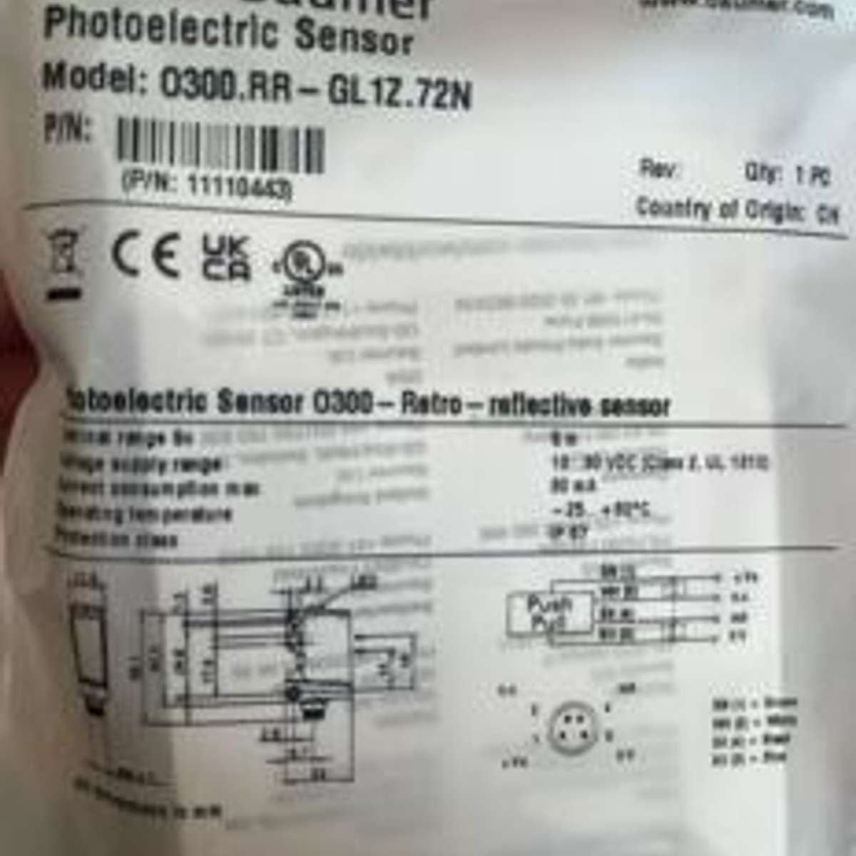 Baumer堡盟 10138749 IFRM 08P17A1/S35L