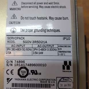 供SGDV-3R5D21A伺服驱动器SGDM-01ADA SGMAH-04AAF41 SGDS-15A12A