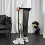K192P55短句风时尚休闲春夏束脚裤百搭加大码印花阔腿裤长裤，男装休闲裤，电商A050