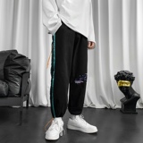 K182P55短句风时尚潮流百搭宽松束脚工装裤长裤，男装休闲裤，电商A050