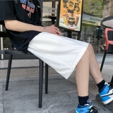 K208P20外景五分裤沙滩裤港风短裤纯色中性风青年加大码休闲，男装休闲裤，电商A050