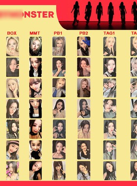 BABYMONSTER怪宝出道小卡ASA韩团RUKA郑雅娴PHARITA申厦蓝RORA