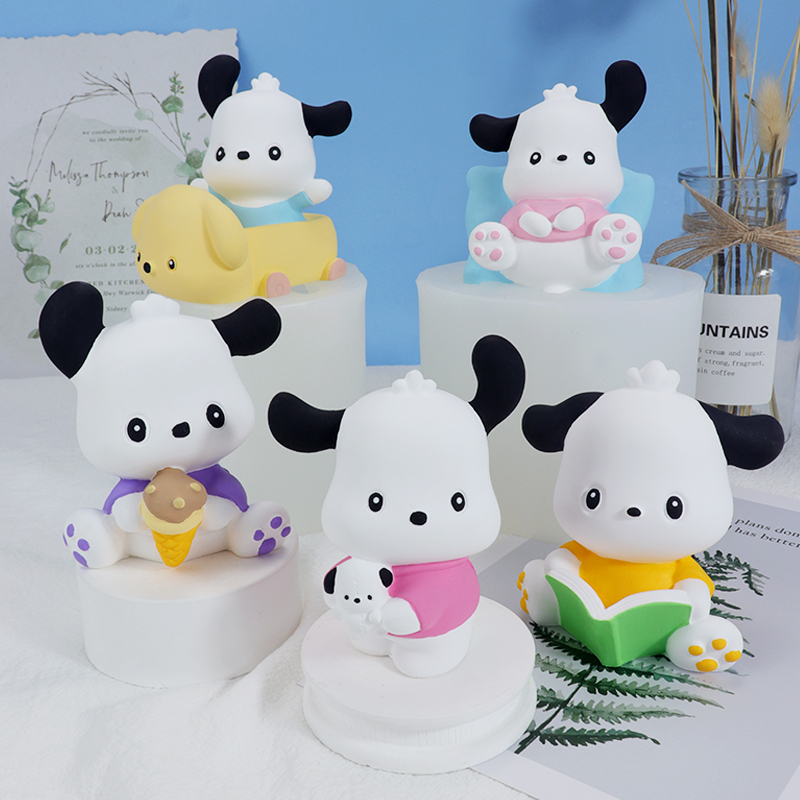 立体帕恰狗石膏硅胶模具