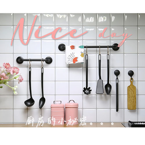 6分仿真锅铲挂杆挂钩微缩模型/小布AZONE芭比兵人BJD娃屋迷你小物