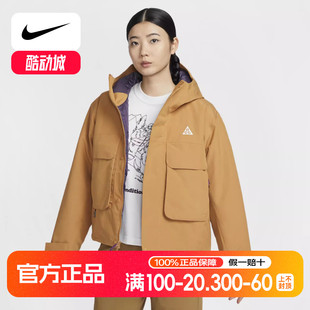 棉服外套FV7328 新款 耐克ACG金标P棉STORM FIT女防风保暖夹克冬季