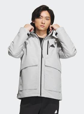 Adidas/阿迪达斯 男子 JACKET 运动休闲连帽夹克外套 IT3953