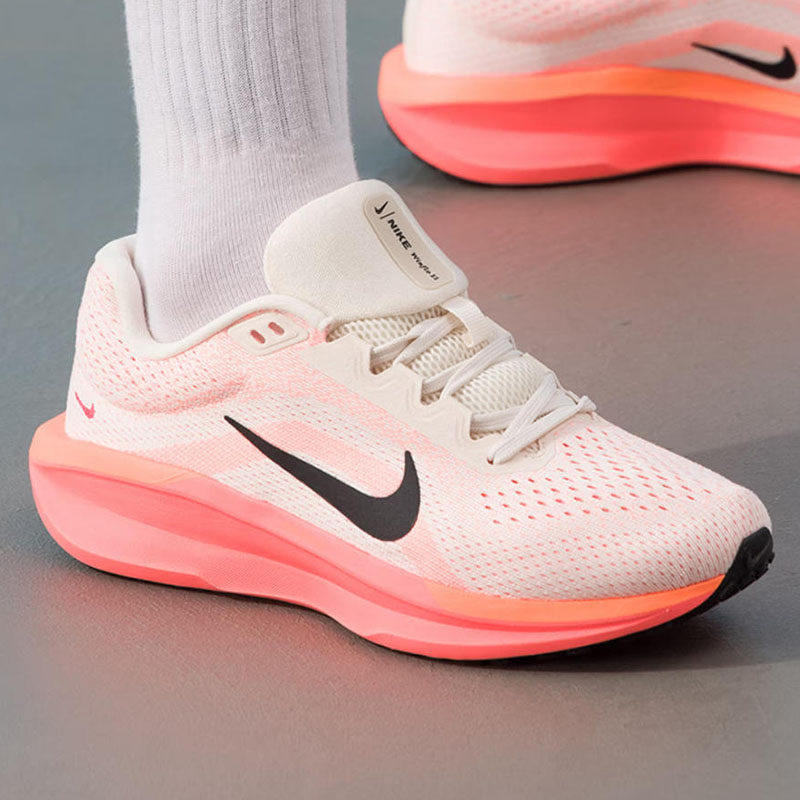NIKE耐克女子跑步鞋女鞋春季正品AIR WINFLO 11慢跑鞋网面运动鞋