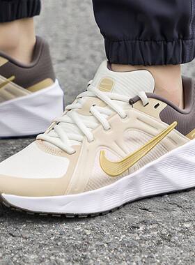 NIKE耐克男鞋夏季新款网面透气户外训练健身黄色运动鞋减震跑步鞋