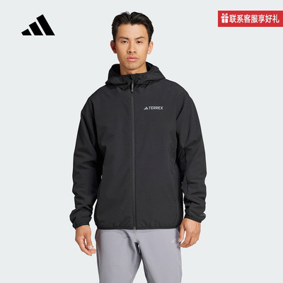 adidas阿迪达斯运动正品冬男梭织夹克 IY0092