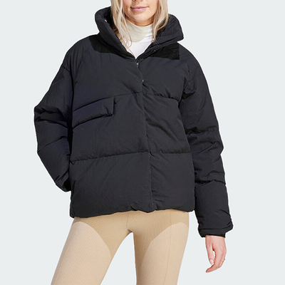 Adidas/阿迪达斯正品冬季新款女子立领保暖简约羽绒服IK3166