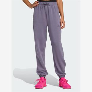 adidas阿迪达斯秋新款女太空棉束脚宽松挺阔有型运动健身裤JX3137