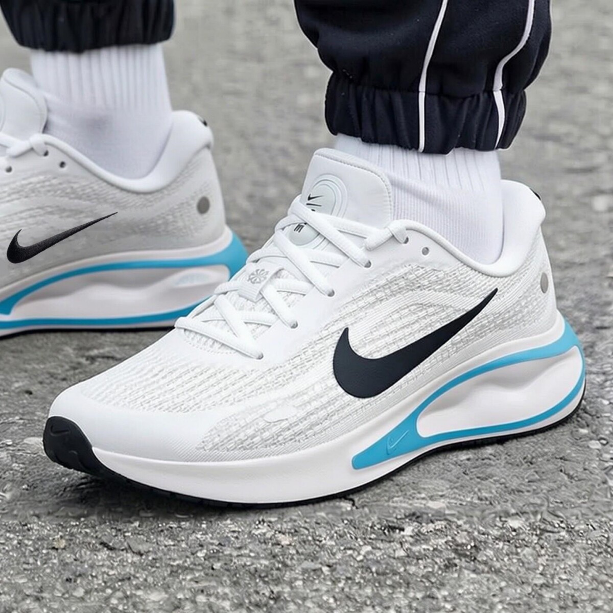 Nike耐克鞋子透气跑步鞋厚底运动鞋正品男鞋缓震休闲鞋轻便网面鞋