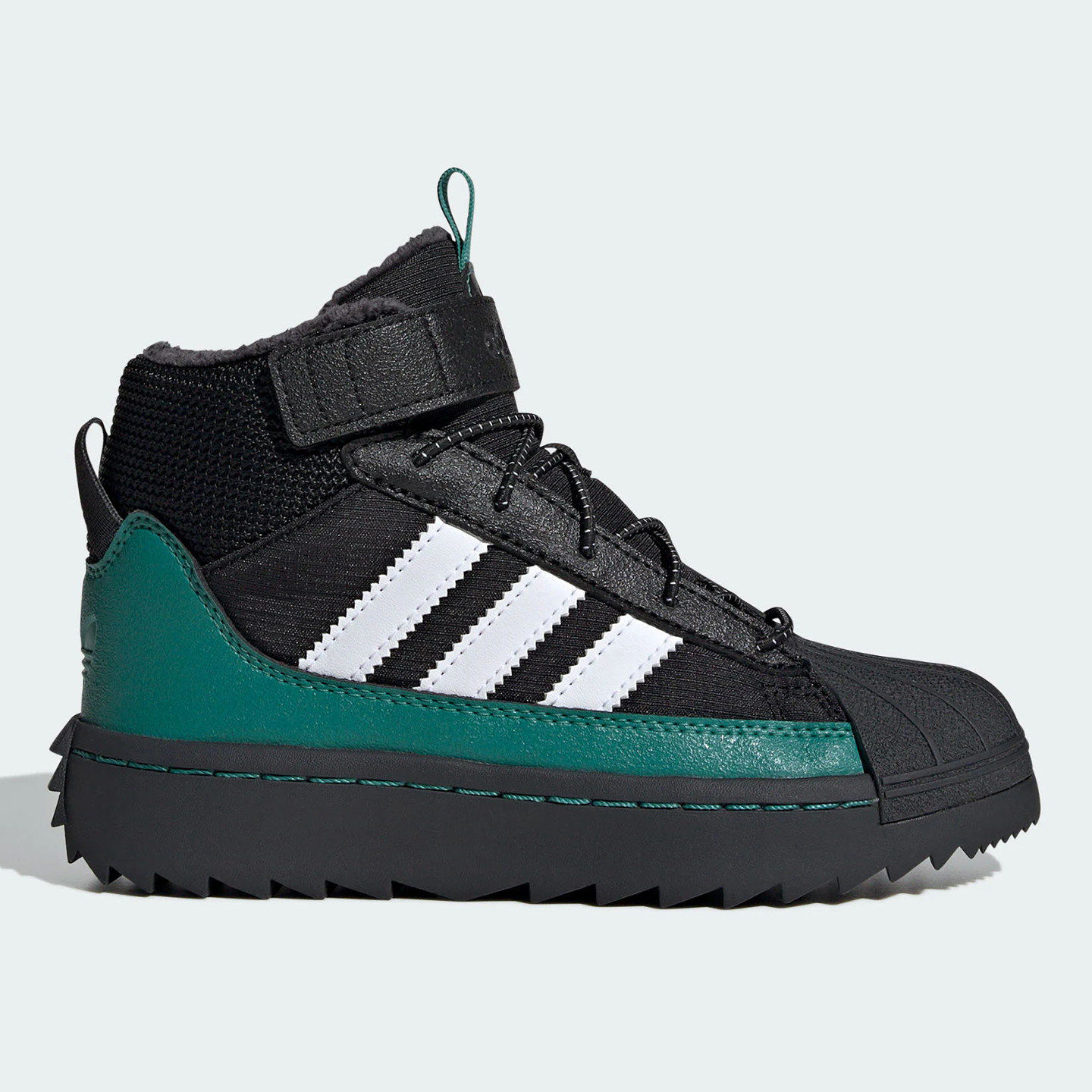 Adidas阿迪达斯SUPERSTAR TREK儿童贝壳头中高帮运动鞋 ID1015