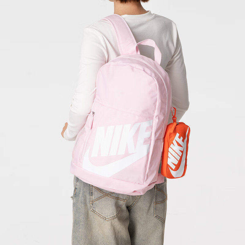 Nike耐克学生书包潮流时尚背包男女粉色双肩包正品运动包休闲大包