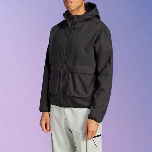 Adidas阿迪达斯M CE Q1 PR FZHD男子时尚运动休闲夹克外套 JF3300