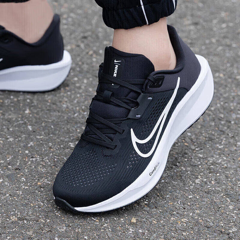Nike耐克鞋子缓震跑步鞋冬季正品男鞋轻便运动鞋QUEST 6训练网鞋
