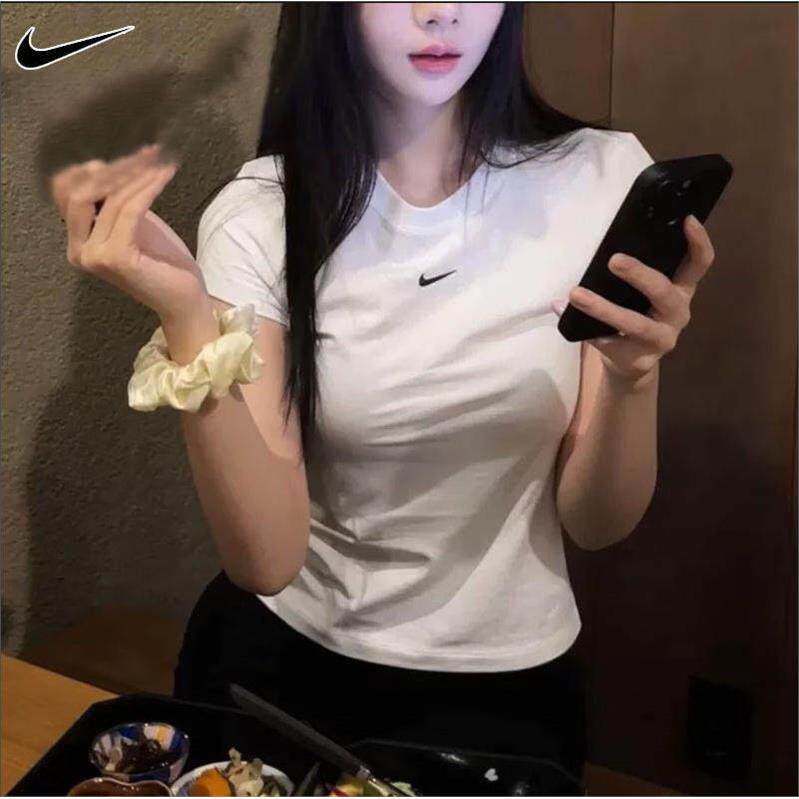 速干白色短袖耐克女装202