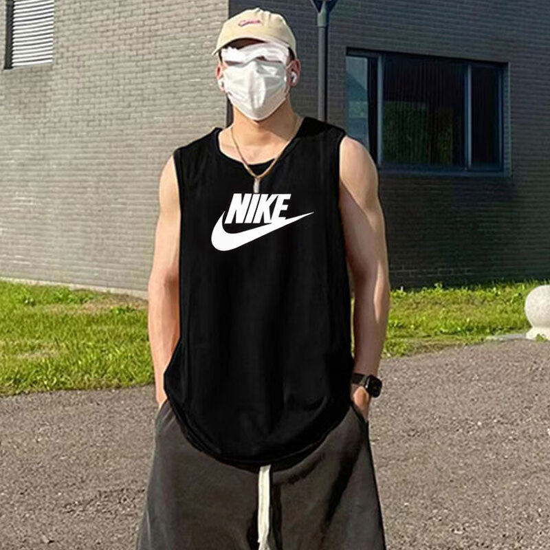 Nike耐克快干背心男夏季正品男女运动服篮球健身衣无袖T恤AR4992