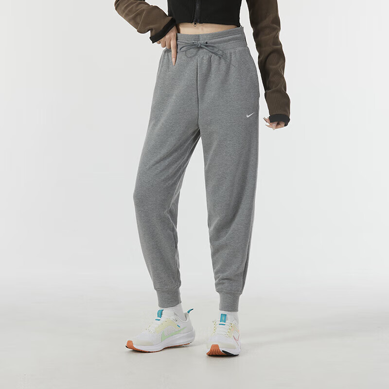 Nike耐克正品束脚长裤正品针织女裤户外棉质运动裤卫裤透气休闲裤