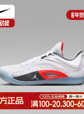 Jordan耐克男鞋锡安ZION 4实战篮球鞋训练抗扭运动鞋FD0591-103