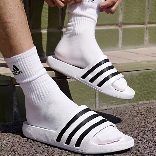 阿迪达斯一字拖男鞋女鞋