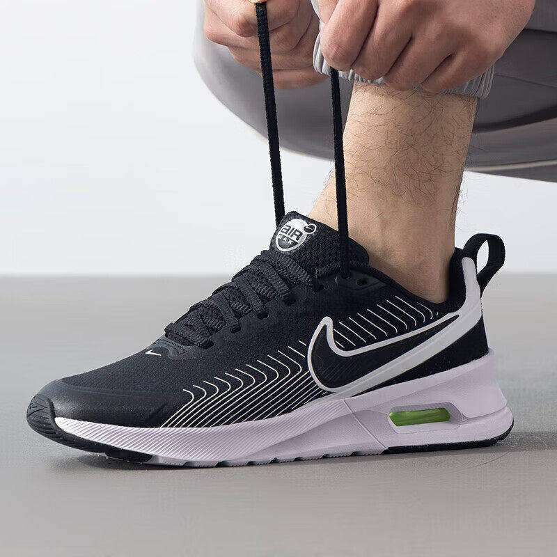 Nike耐克气垫男鞋跑步鞋正品正品网面透气减震厚底跑鞋休闲运动鞋