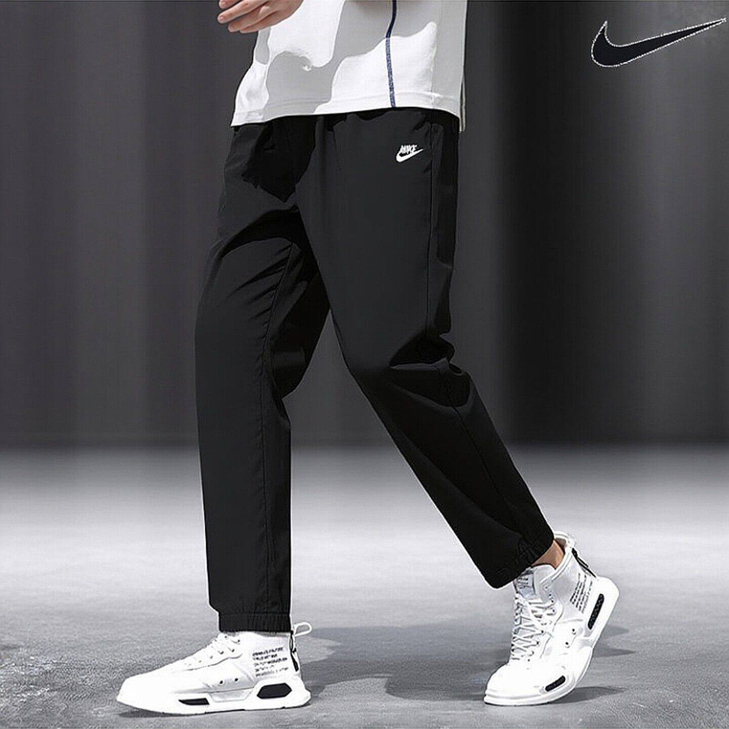 Nike耐克裤子正品黑色男