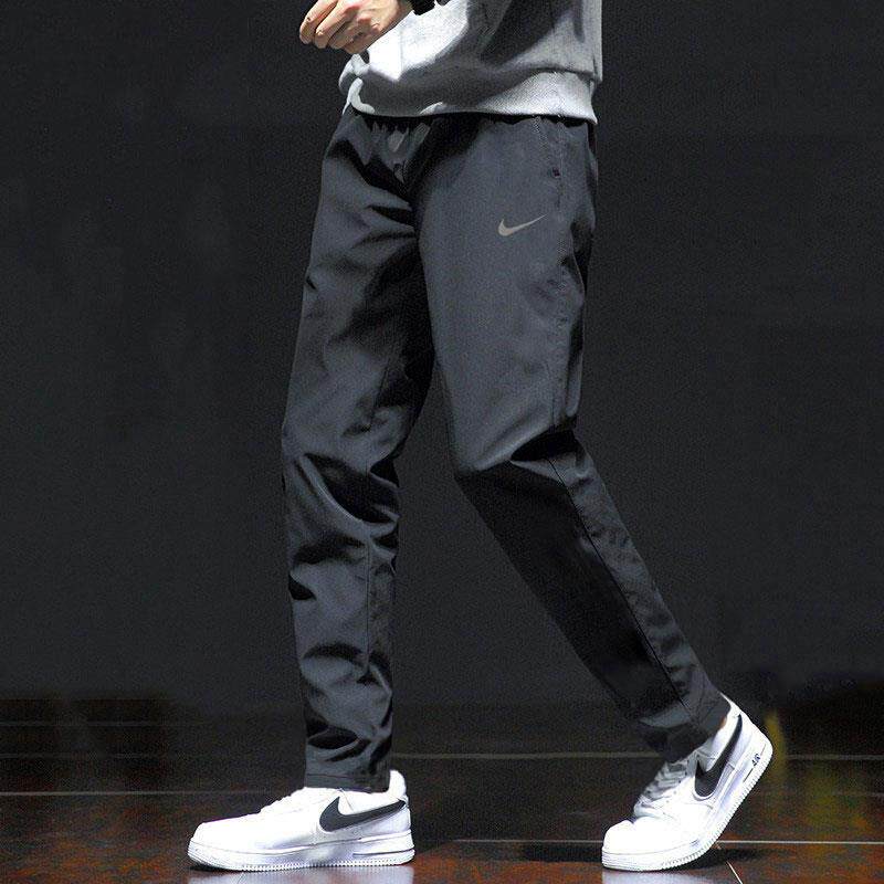 薄款男裤子NIKE耐克正品秋防风宽松休闲长裤直筒速干运动裤CU4958