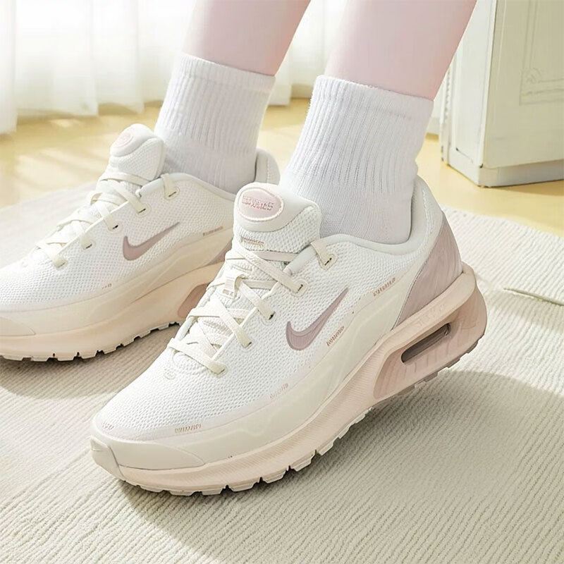 Nike耐克AIR MAX BIA SE运动鞋女子气垫跑步鞋新款粉色网面休闲鞋