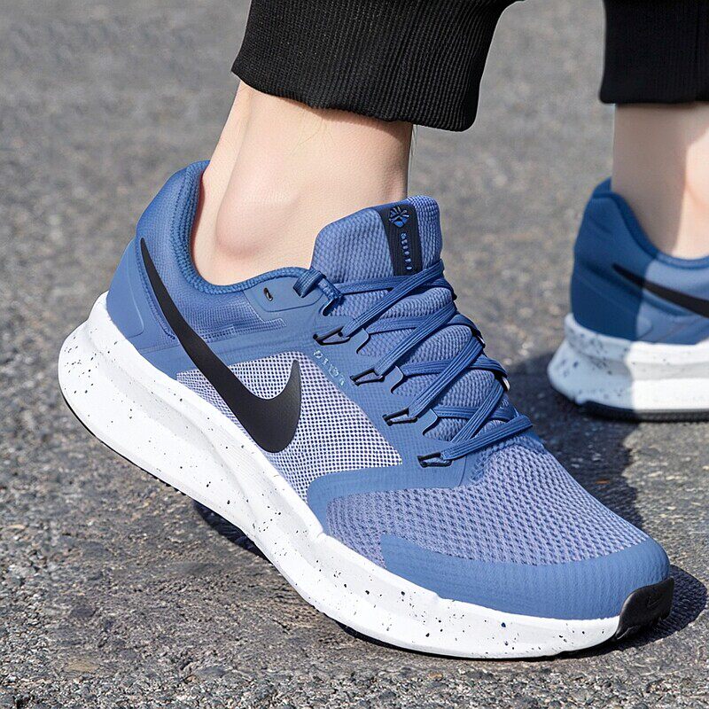 NIKE耐克正品男鞋蓝色夏季正品缓震运动鞋耐磨健身跑步鞋网面鞋