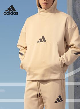 Adidas/阿迪达斯正品M Z.N.E. HD男士针织套头保暖卫衣JJ4894