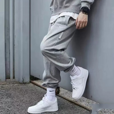 Nike耐克裤子春季新款长裤男裤针织棉束脚裤宽松卫裤运动裤CK6366