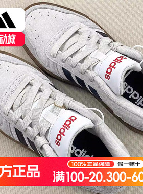 阿迪达斯板鞋男鞋春季新款复古百搭学生情侣厚底低帮运动鞋JP8232
