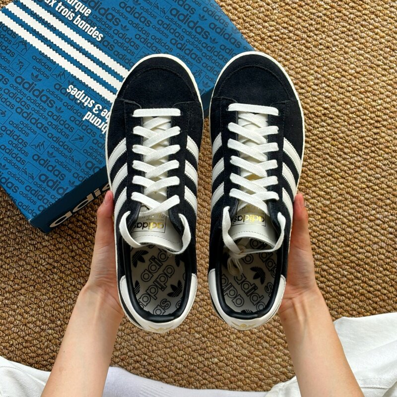 adidas三叶草板鞋男鞋秋季新款低帮复古滑板经典麂皮休闲鞋JI3433