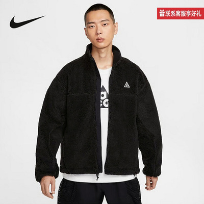 Nike耐克运动正品冬男羊羔绒夹克 FV8654-010
