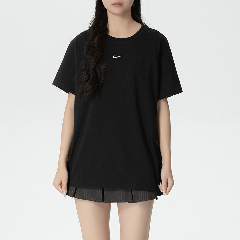Nike耐克2026年正品女装圆领短袖T恤宽松运动休闲潮流风简约体恤