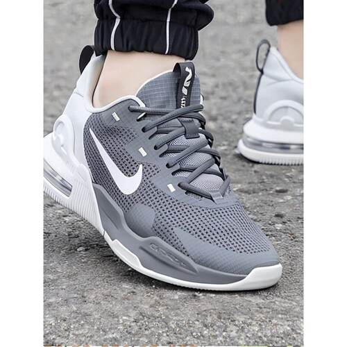 NIKE耐克跑步鞋男鞋夏季正品AIR MAX 气垫减震休闲轻便灰色运动鞋
