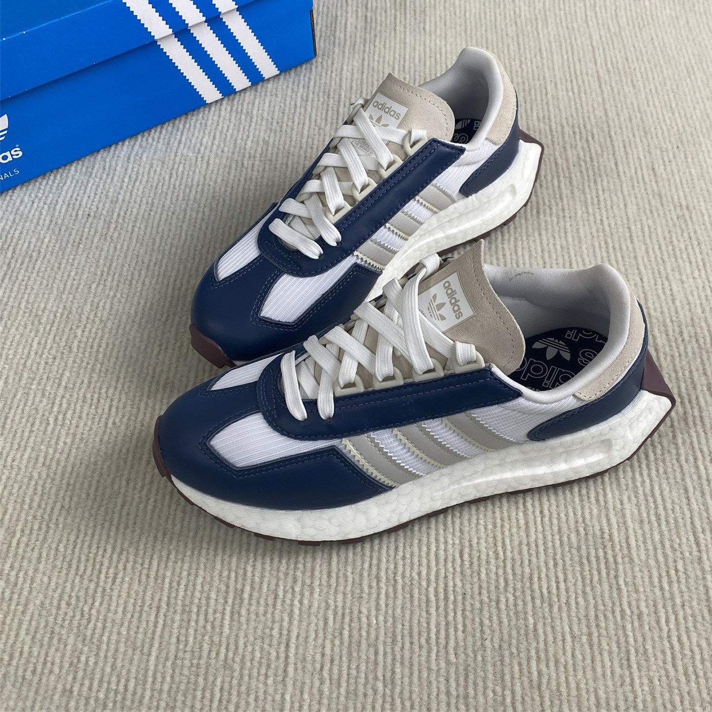 阿迪达斯三叶草男女鞋新款复古厚底缓震休闲鞋女RETROPY E5运动鞋,运动鞋new,运动休闲鞋,淘宝优惠券,粉丝福利购,淘宝优惠卷