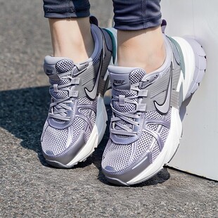 厚底耐克鞋子NIKE V2K RUN女鞋冬季新款运动鞋老爹鞋网面鞋跑步鞋