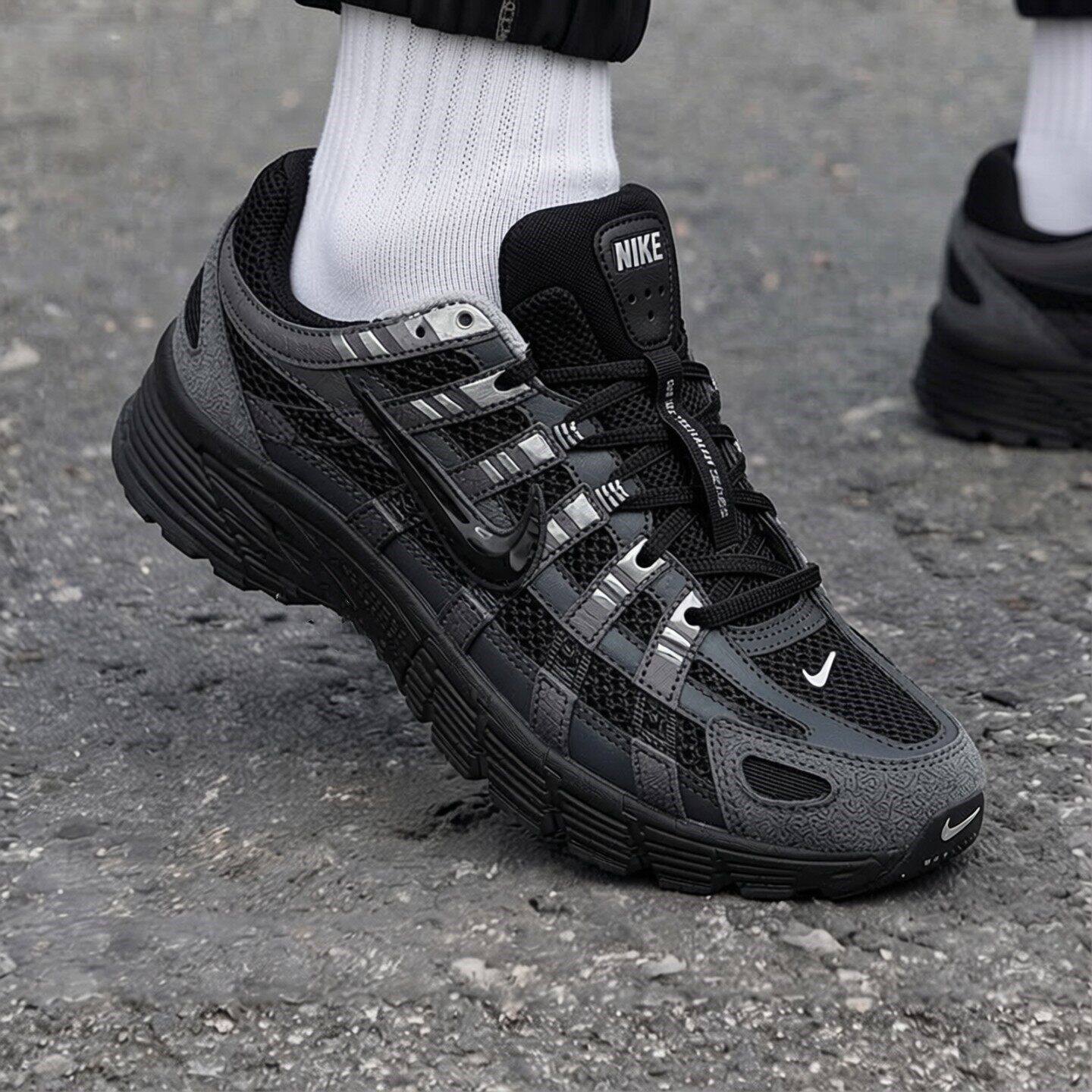 Nike耐克男鞋透气运动鞋新款复古老爹鞋跑鞋缓震透气翻毛皮跑步鞋