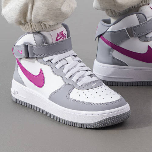 Nike耐克空军一号女鞋中高帮板鞋女魔术贴运动鞋厚底休闲鞋FN1193