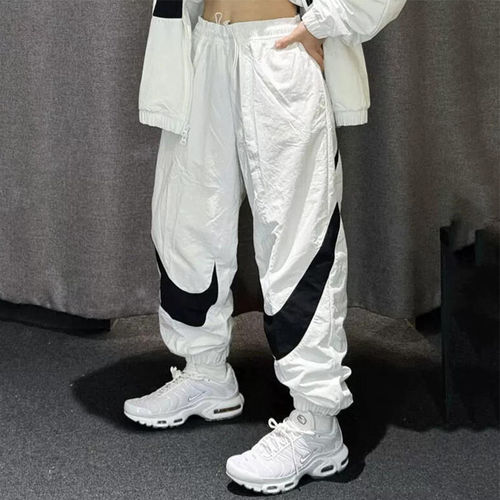 耐克女裤夏季新款跑步运动裤梭织休闲长裤速干健身瑜伽裤子HV23