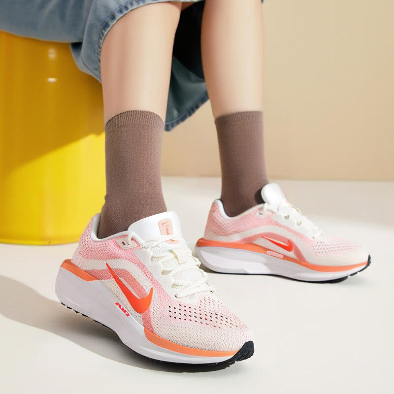 夏季正品跑步鞋耐克鞋子NIKE AIR WINFLO 11女鞋轻便中高考运动鞋