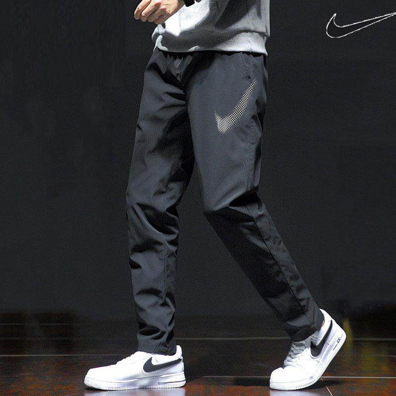 Nike耐克正品冰丝速干运动裤男锥形小脚休闲裤薄款透气跑步训练裤